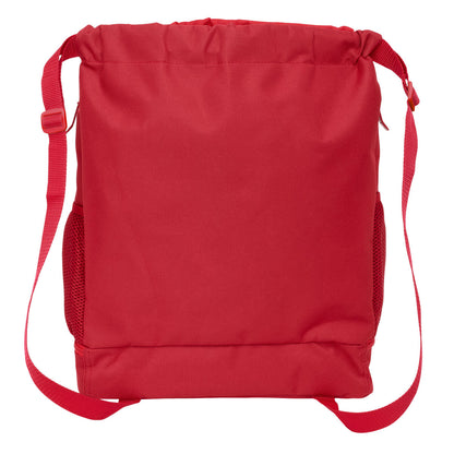 Geantă Rucsac cu Bretele Sevilla Fútbol Club Roșu 35 x 40 x 1 cm - Birou și papetărie, Material școlar și educațional