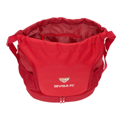Geantă Rucsac cu Bretele Sevilla Fútbol Club Roșu 35 x 40 x 1 cm - Birou și papetărie, Material școlar și educațional