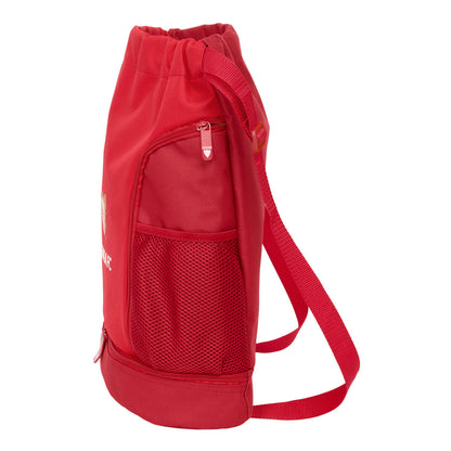 Geantă Rucsac cu Bretele Sevilla Fútbol Club Roșu 35 x 40 x 1 cm - Birou și papetărie, Material școlar și educațional
