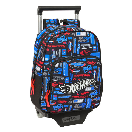 Ghiozdan Hot Wheels Multicolor 27 x 33 x 10 cm - Birou și papetărie, Material școlar și educațional