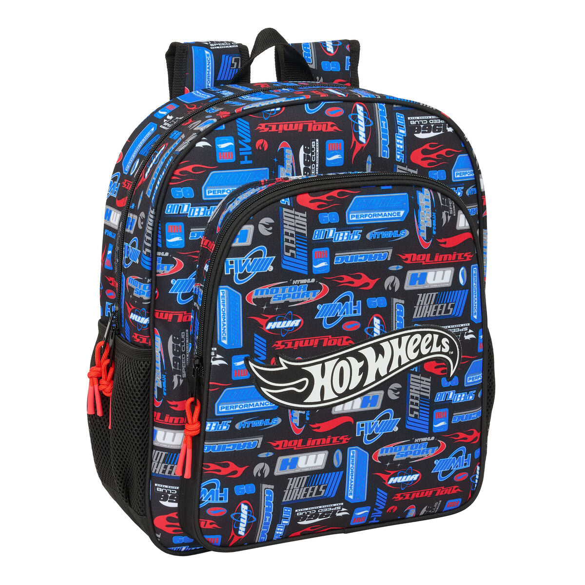 Ghiozdan Hot Wheels Multicolor 32 x 38 x 12 cm - Birou și papetărie, Material școlar și educațional