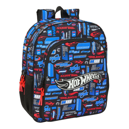 Ghiozdan Hot Wheels Multicolor 32 x 38 x 12 cm - Birou și papetărie, Material școlar și educațional