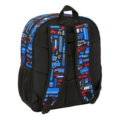 Ghiozdan Hot Wheels Multicolor 32 x 38 x 12 cm - Birou și papetărie, Material școlar și educațional