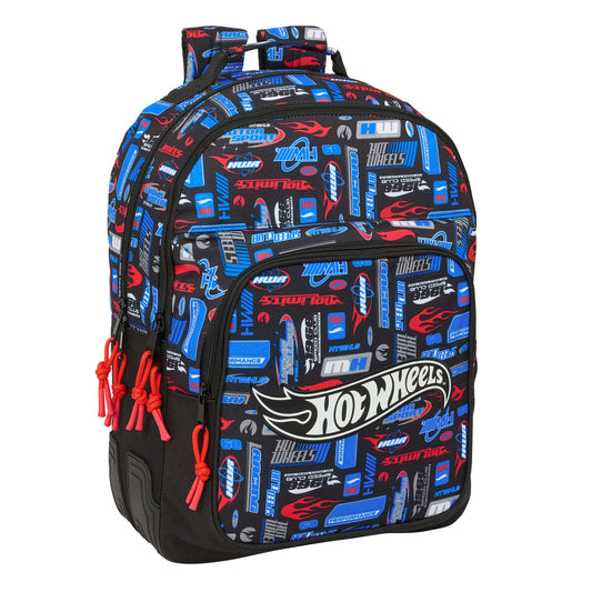 Ghiozdan Hot Wheels Multicolor 32 x 42 x 15 cm - Birou și papetărie, Material școlar și educațional