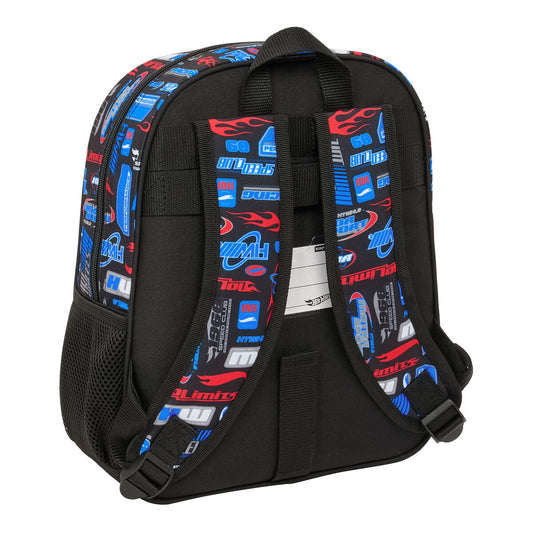 Ghiozdan Hot Wheels Multicolor 27 x 33 x 10 cm - Birou și papetărie, Material școlar și educațional