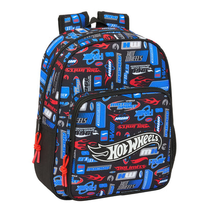 Ghiozdan Hot Wheels Multicolor 27 x 33 x 10 cm - Birou și papetărie, Material școlar și educațional