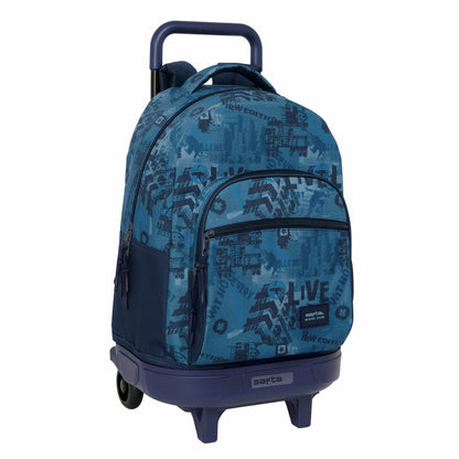 Ghiozdan Safta New edition Bleumarin 33 x 45 x 22 cm - Birou și papetărie, Material școlar și educațional