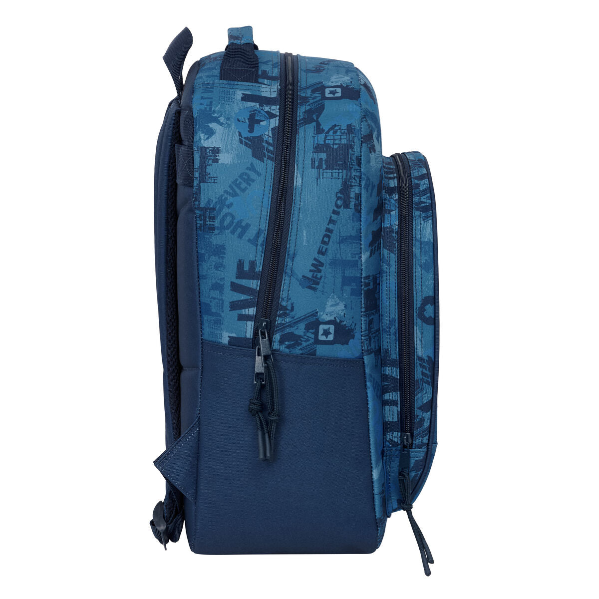Ghiozdan Safta New edition Bleumarin 32 x 42 x 15 cm - Birou și papetărie, Material școlar și educațional