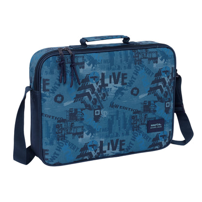 Ghiozdan Safta New edition Bleumarin 38 x 28 x 6 cm - Birou și papetărie, Material școlar și educațional