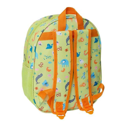 Ghiozdan 3D Safta 27 x 33 x 10 cm Leu - Birou și papetărie, Material școlar și educațional