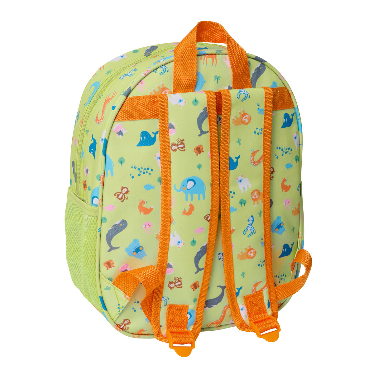 Ghiozdan 3D Safta Verde deschis 27 x 33 x 10 cm Leu - Birou și papetărie, Material școlar și educațional
