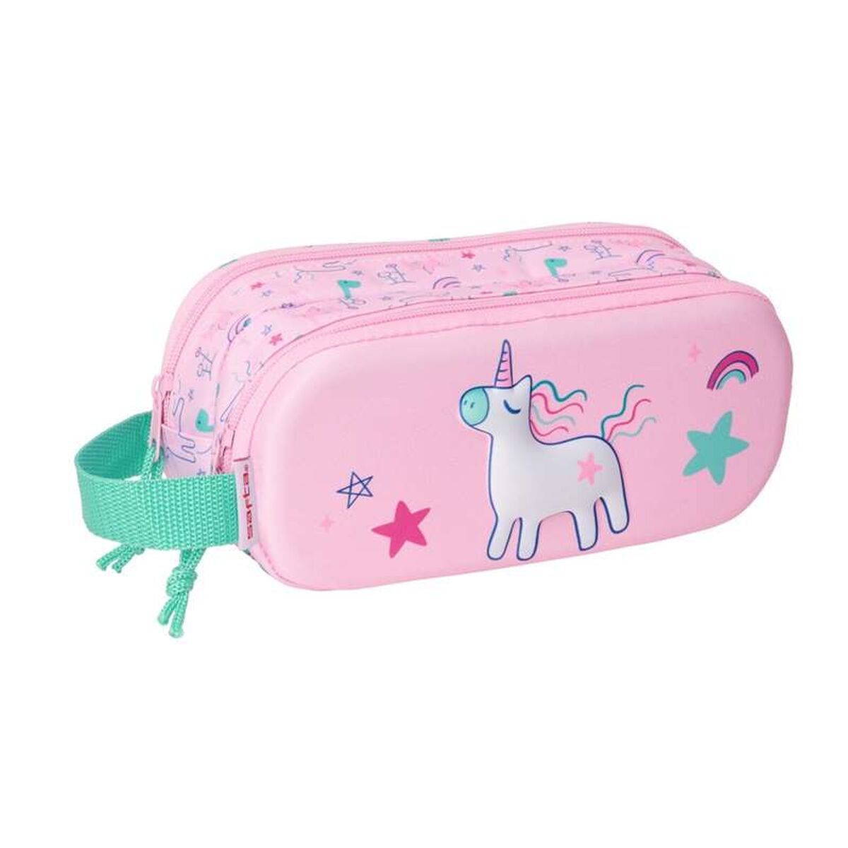Geantă Universală Safta 21 x 8 x 6 cm Unicorn 3D - Birou și papetărie, Material școlar și educațional