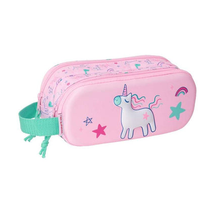 Geantă Universală Safta 21 x 8 x 6 cm Unicorn 3D - Birou și papetărie, Material școlar și educațional