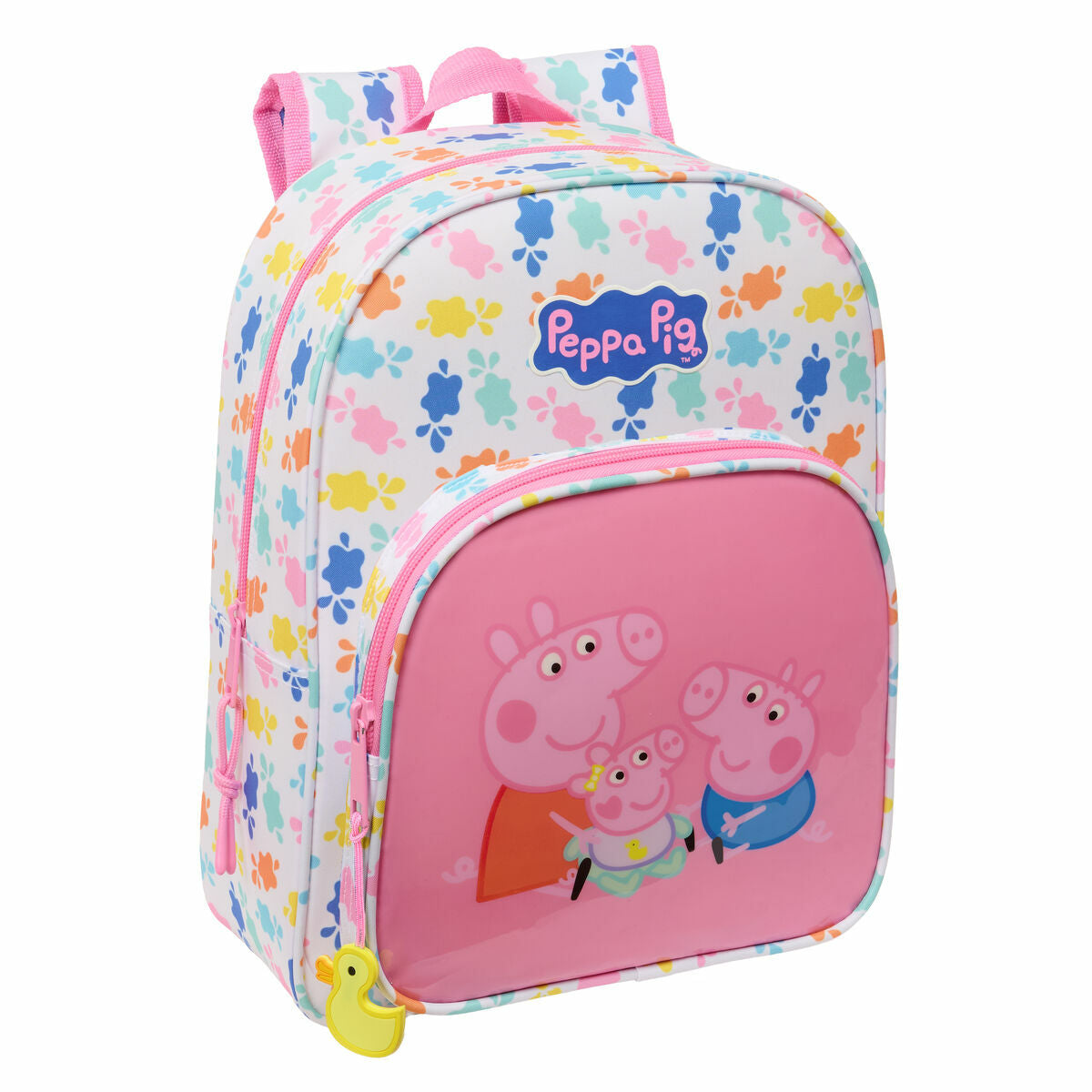 Ghiozdan Peppa Pig Baby pig Multicolor 26 x 34 x 11 cm - Birou și papetărie, Material școlar și educațional