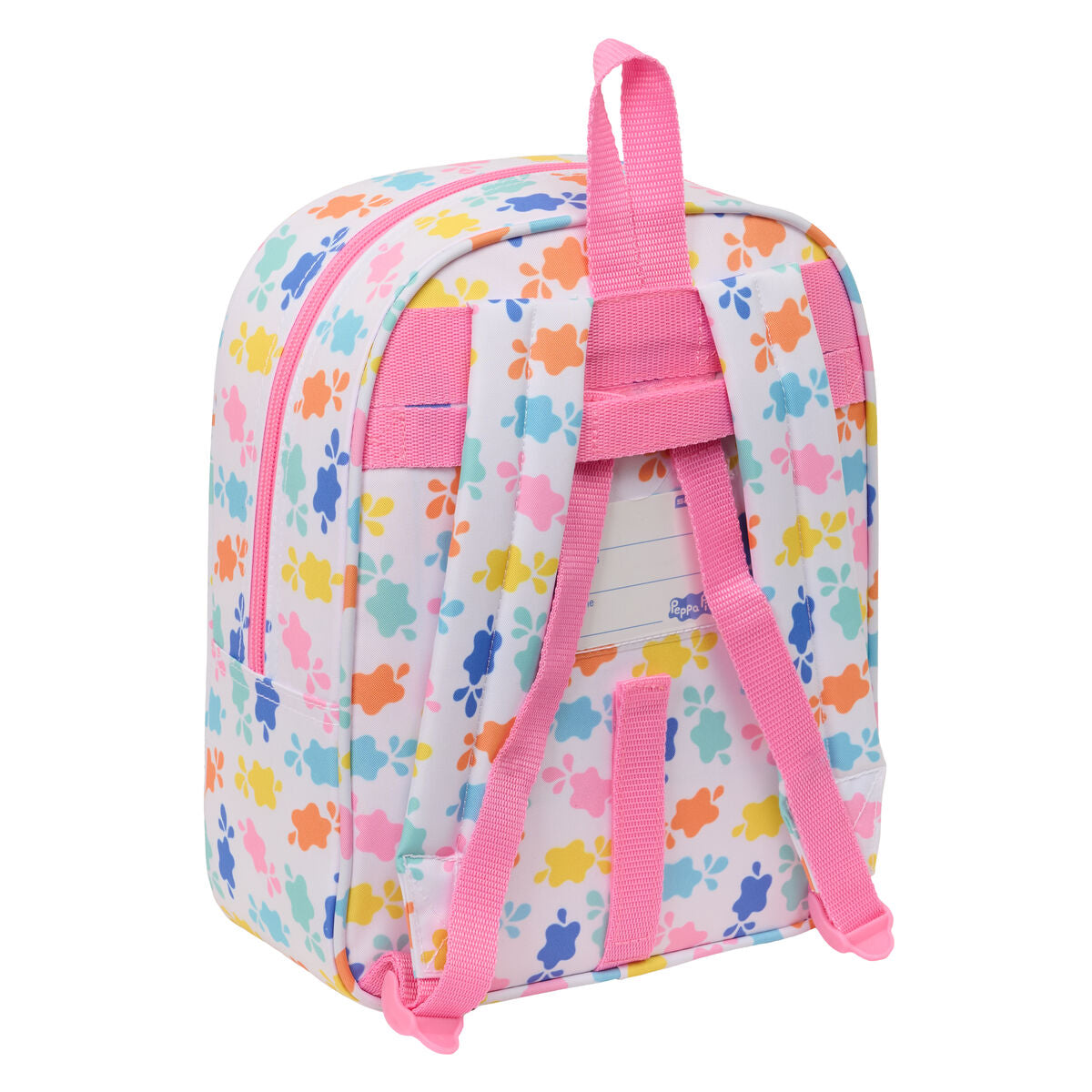 Ghiozdan Peppa Pig Baby pig Multicolor 22 x 27 x 10 cm - Birou și papetărie, Material școlar și educațional