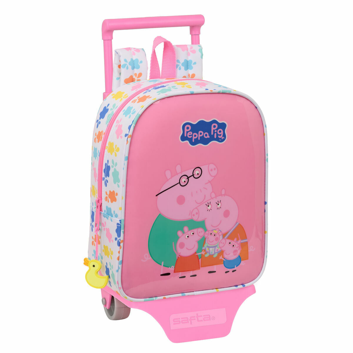 Ghiozdan Peppa Pig Baby pig Multicolor 22 x 27 x 10 cm - Birou și papetărie, Material școlar și educațional