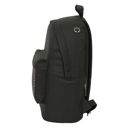 Ghiozdan Kappa kappa basics Negru 31 x 41 x 16 cm - Birou și papetărie, Material școlar și educațional
