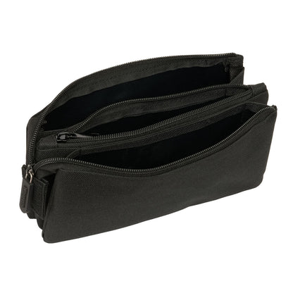 Geantă Universală Kappa Negro Negru 22 x 12 x 3 cm - Birou și papetărie, Material școlar și educațional