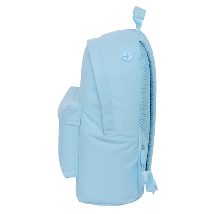 Ghiozdan Kappa kappa basics Celeste 31 x 41 x 16 cm - Birou și papetărie, Material școlar și educațional