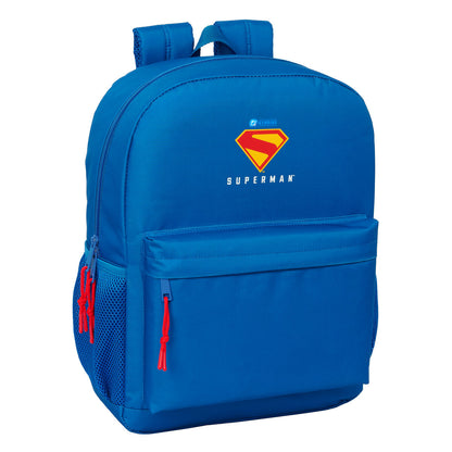 Ghiozdan Superman Albastru - Birou și papetărie, Material școlar și educațional
