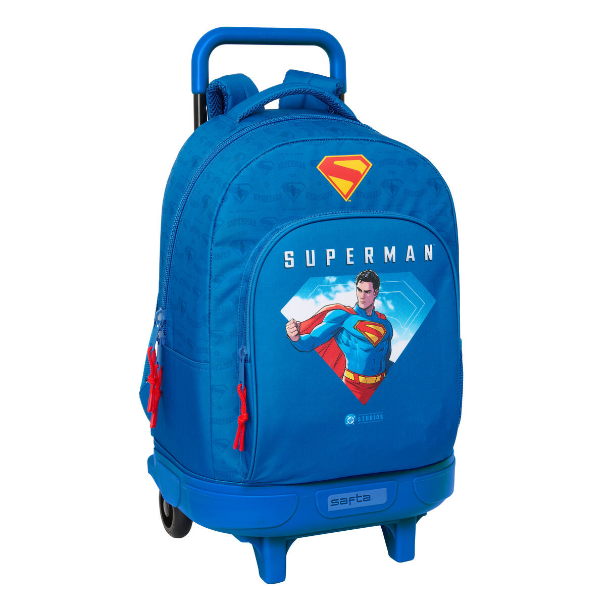 Ghiozdan Superman Albastru 33 x 45 x 22 cm - Birou și papetărie, Material școlar și educațional