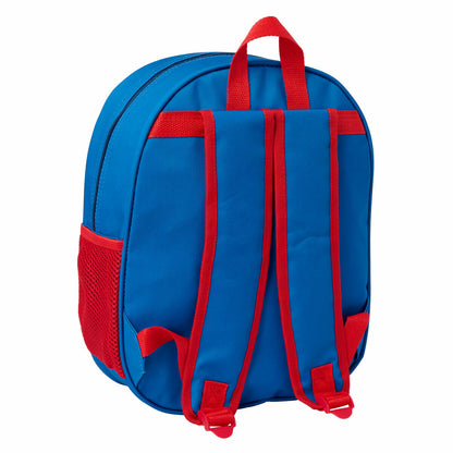 Ghiozdan Superman Albastru - Birou și papetărie, Material școlar și educațional