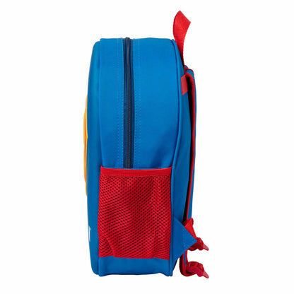 Ghiozdan Superman Albastru - Birou și papetărie, Material școlar și educațional