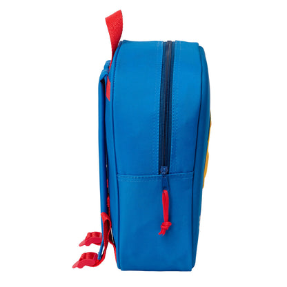 Ghiozdan Superman Albastru - Birou și papetărie, Material școlar și educațional