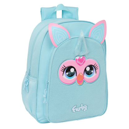 Ghiozdan Furby Albastru celest 33 x 42 x 14 cm - Birou și papetărie, Material școlar și educațional