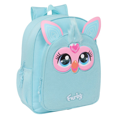 Ghiozdan Furby Albastru celest 32 x 38 x 12 cm - Birou și papetărie, Material școlar și educațional