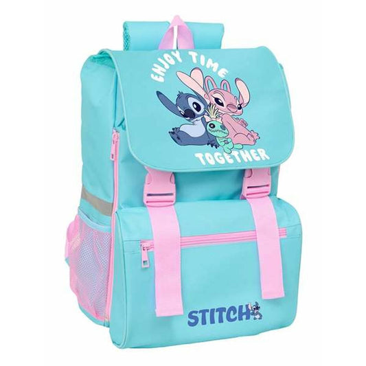 Ghiozdan Stitch Albastru 18,5 x 41 x 15 cm - Birou și papetărie, Material școlar și educațional