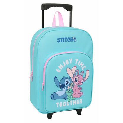 Ghiozdan cu Roți Stitch Albastru 32 x 42 x 14 cm - Birou și papetărie, Material școlar și educațional