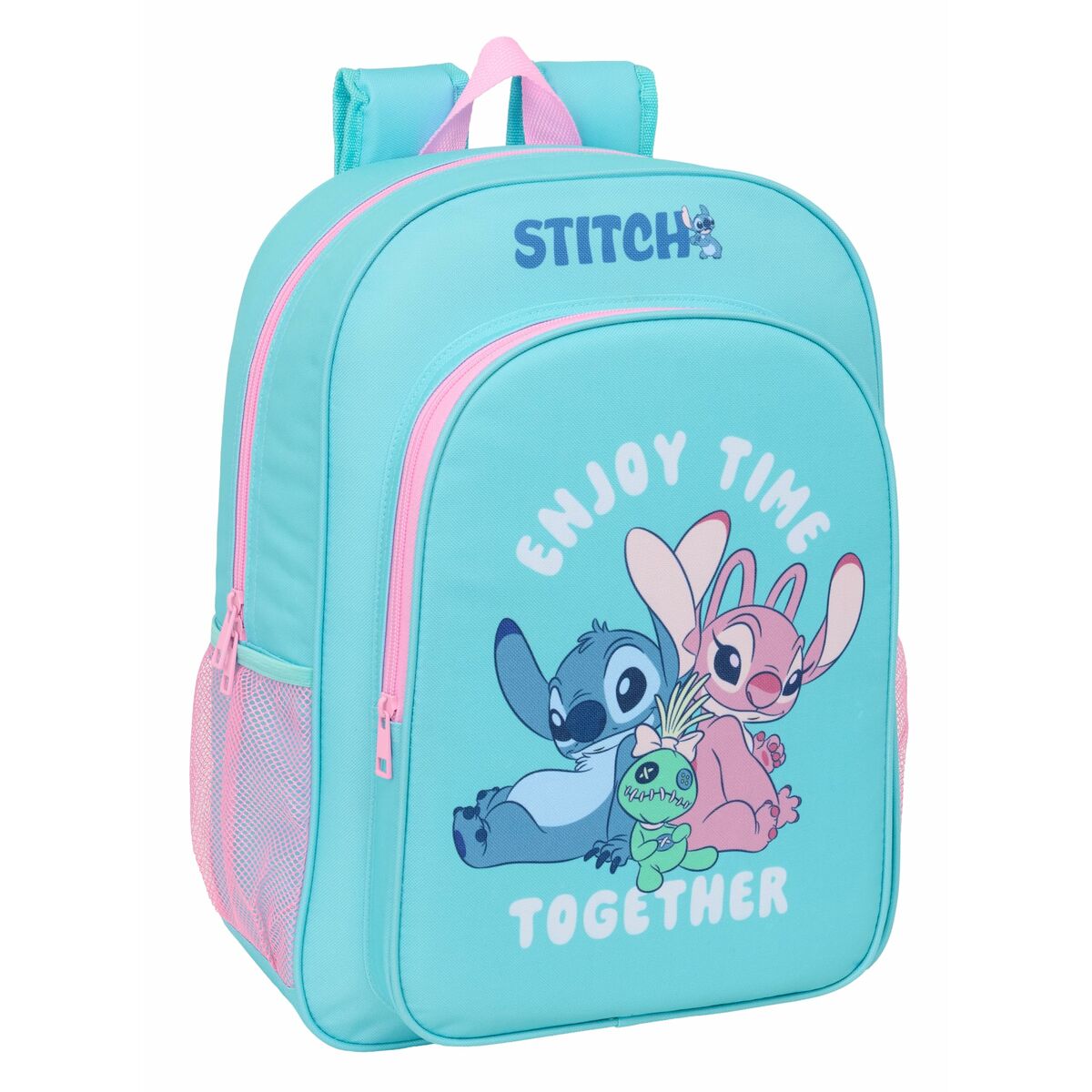 Ghiozdan Stitch Albastru 33 x 42 x 14 cm - Birou și papetărie, Material școlar și educațional