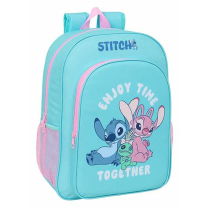 Ghiozdan Stitch Albastru 33 x 42 x 14 cm - Birou și papetărie, Material școlar și educațional