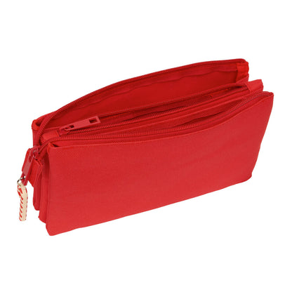 Geantă Universală Safta Roșu 22 x 12 x 3 cm - Birou și papetărie, Material școlar și educațional