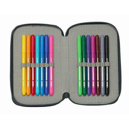 Creion dublu Real Madrid C.F. 25/26 12,5 x 19,5 x 4 cm - Birou și papetărie, Material școlar și educațional