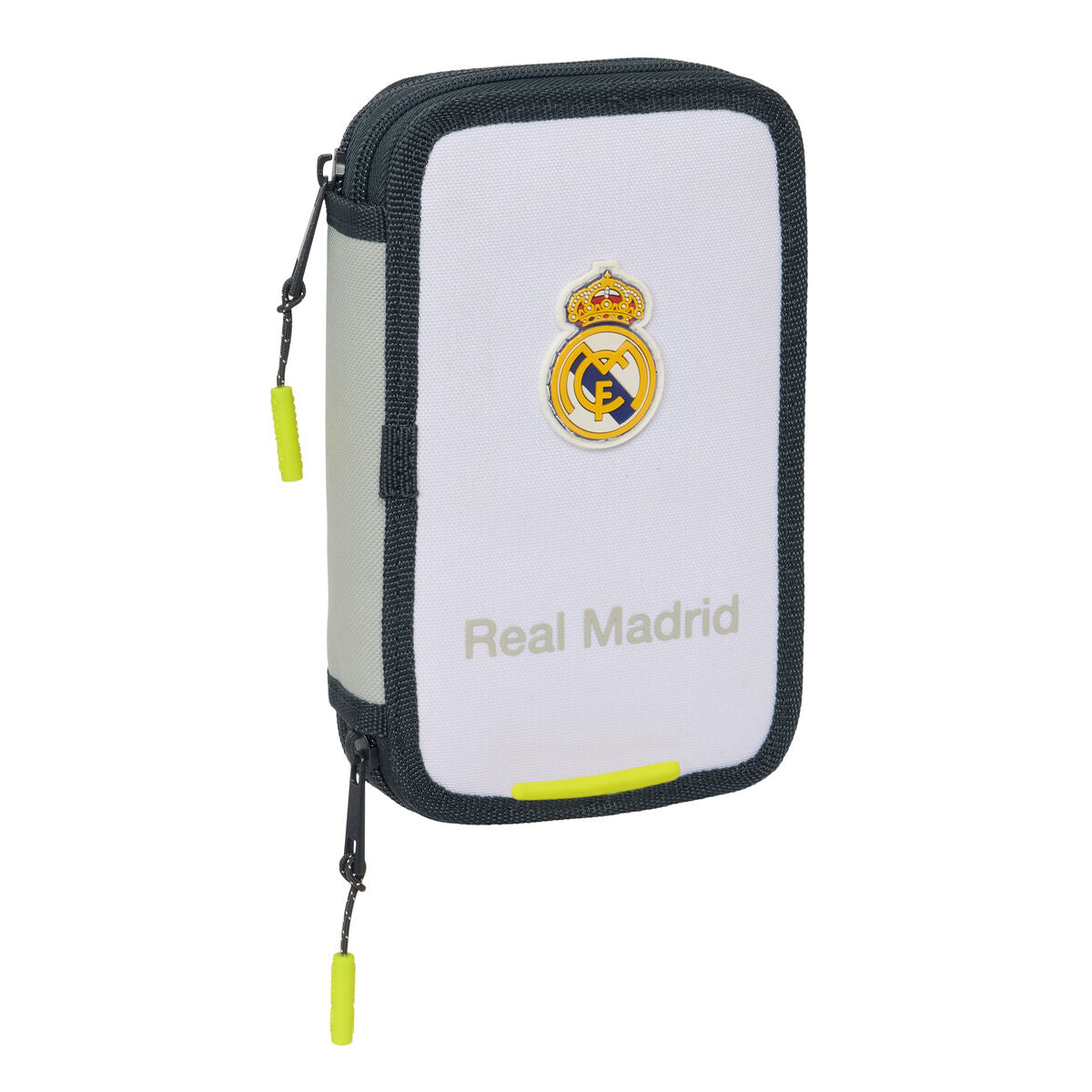 Geantă Universală Real Madrid C.F. Alb 12.5 x 19.5 x 4 cm - Birou și papetărie, Material școlar și educațional