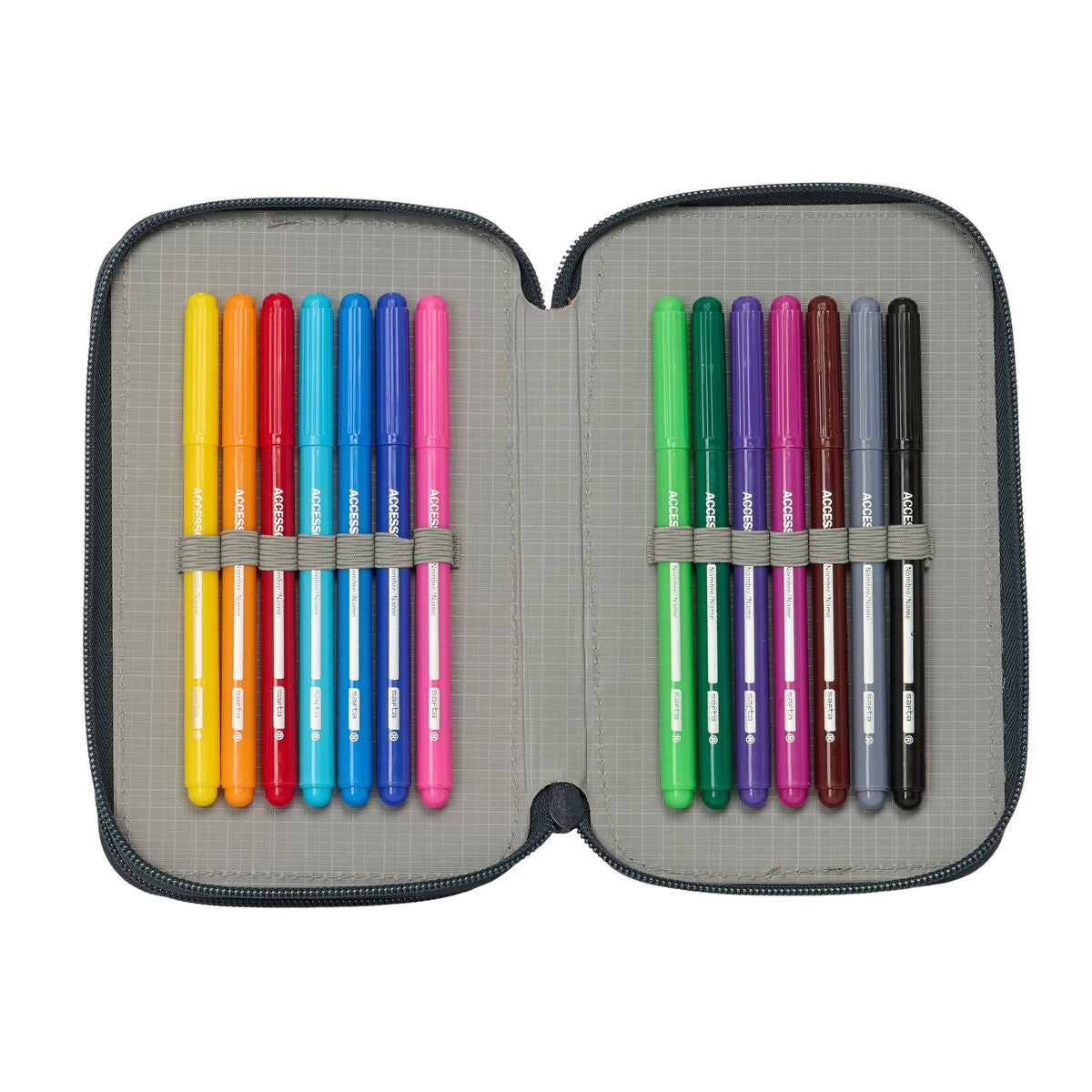 Geantă Universală Real Madrid C.F. Alb 12.5 x 19.5 x 4 cm - Birou și papetărie, Material școlar și educațional