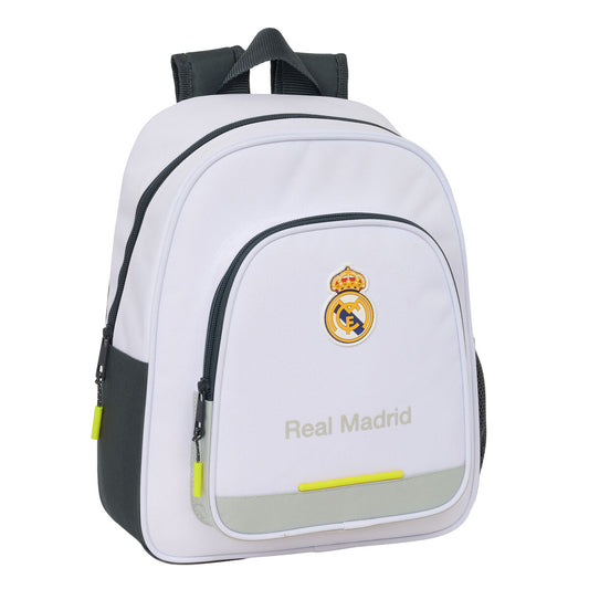 Ghiozdan Real Madrid C.F. Alb 28 x 34 x 10 cm - Birou și papetărie, Material școlar și educațional