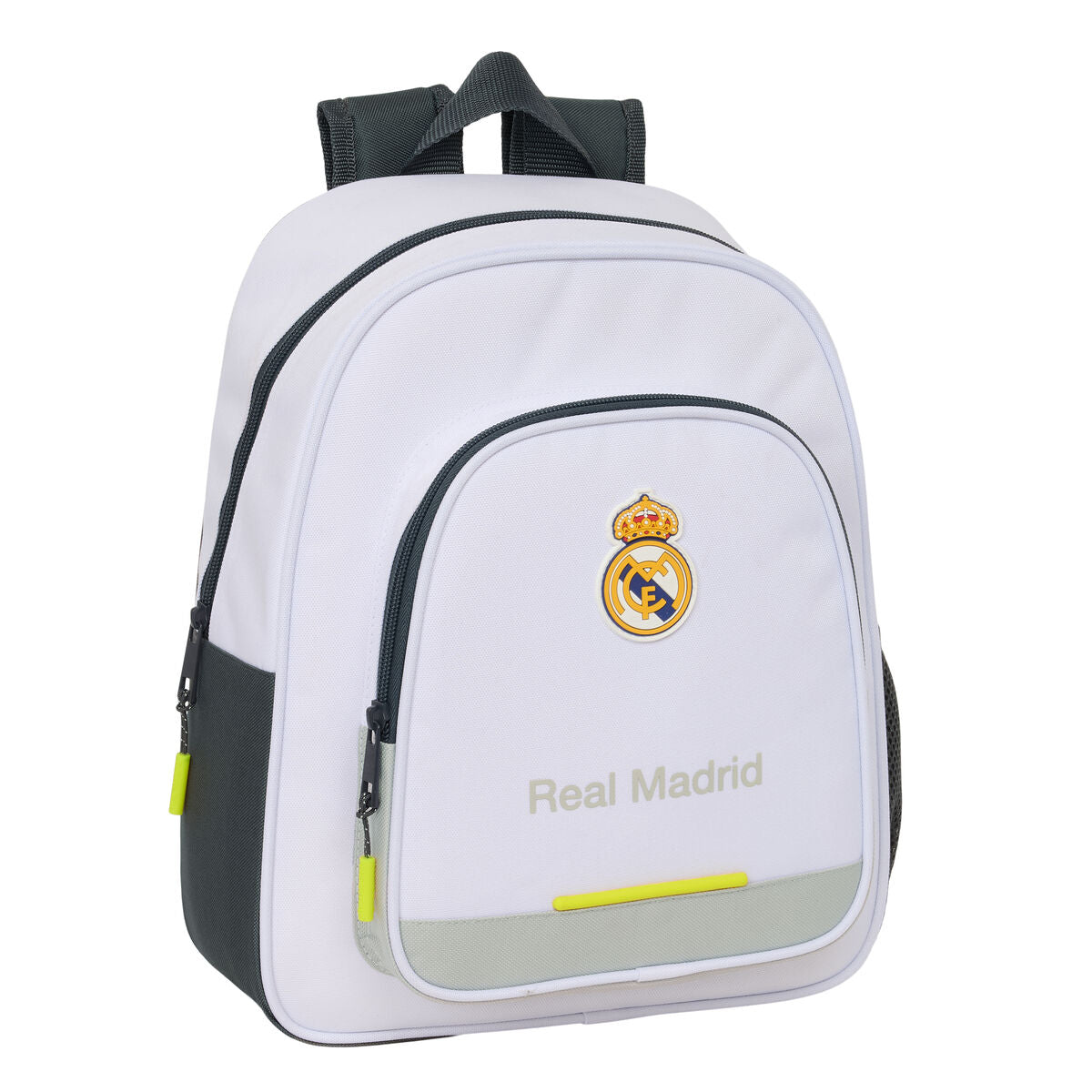 Ghiozdan Real Madrid C.F. Alb 28 x 34 x 10 cm - Birou și papetărie, Material școlar și educațional