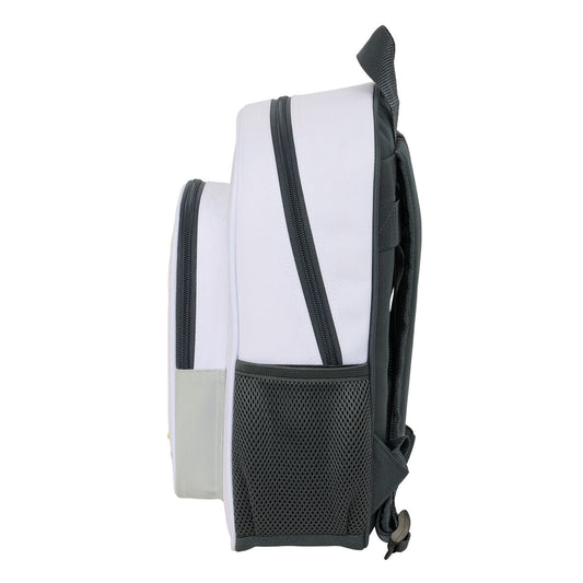 Ghiozdan Real Madrid C.F. Alb 28 x 34 x 10 cm - Birou și papetărie, Material școlar și educațional