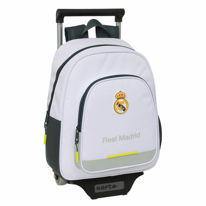Ghiozdan Real Madrid C.F. Alb 28 x 34 x 10 cm - Birou și papetărie, Material școlar și educațional