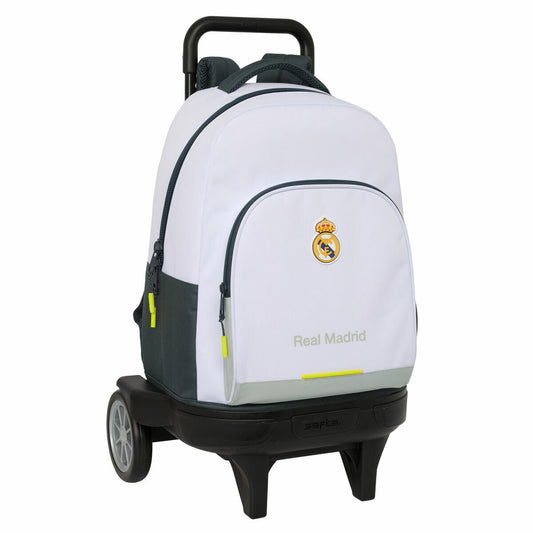 Ghiozdan Real Madrid C.F. Alb 33 x 45 x 22 cm - Birou și papetărie, Material școlar și educațional