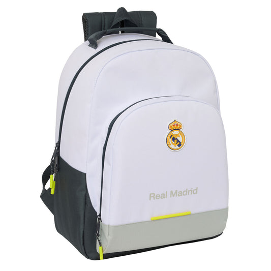 Ghiozdan Real Madrid C.F. Alb 32 x 42 x 15 cm - Birou și papetărie, Material școlar și educațional