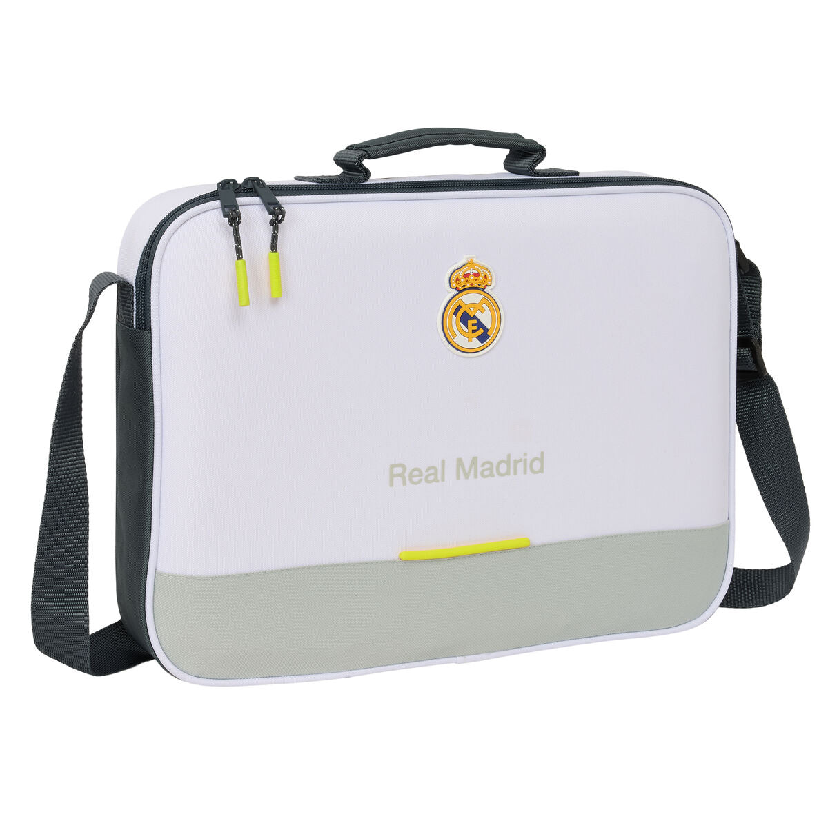 Ghiozdan Real Madrid C.F. Alb 38 x 28 x 6 cm - Birou și papetărie, Material școlar și educațional