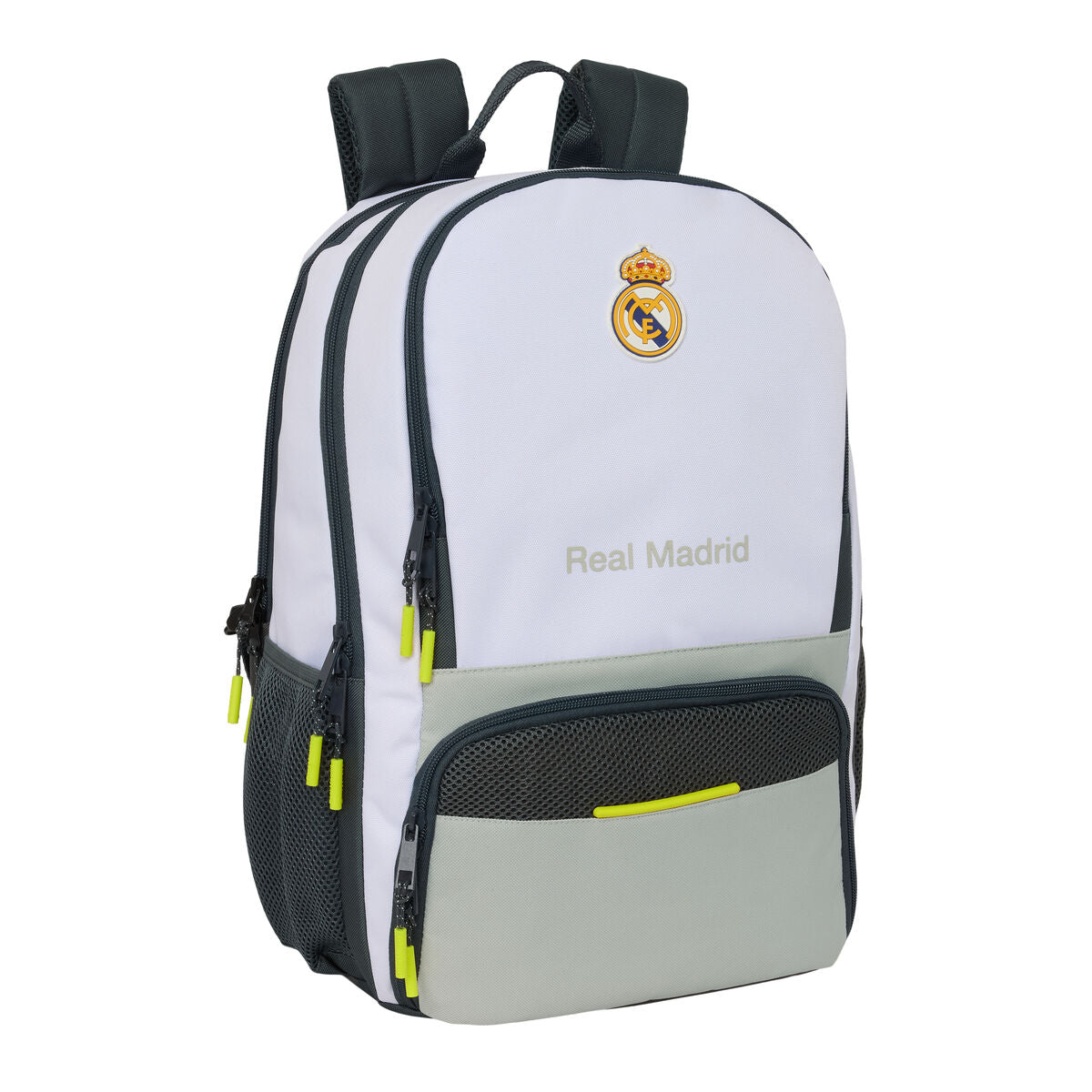 Ghiozdan Real Madrid C.F. Alb 30 x 42 x 17 cm - Birou și papetărie, Material școlar și educațional