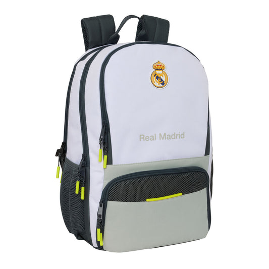 Ghiozdan Real Madrid C.F. Alb 30 x 42 x 17 cm - Birou și papetărie, Material școlar și educațional