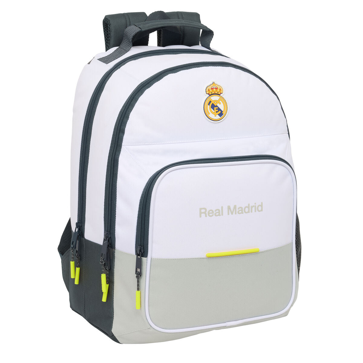 Ghiozdan Real Madrid C.F. Alb 32 x 42 x 16 cm - Birou și papetărie, Material școlar și educațional