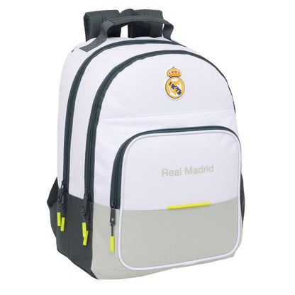 Ghiozdan Real Madrid C.F. Alb 32 x 42 x 16 cm - Birou și papetărie, Material școlar și educațional