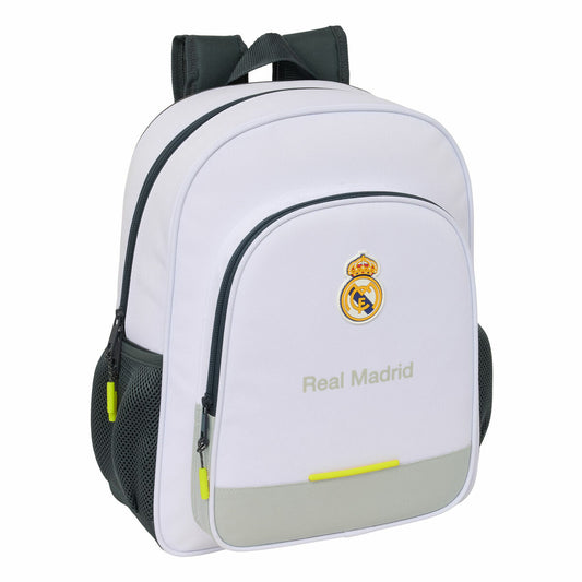 Ghiozdan Real Madrid C.F. Alb 32 x 38 x 12 cm - Birou și papetărie, Material școlar și educațional